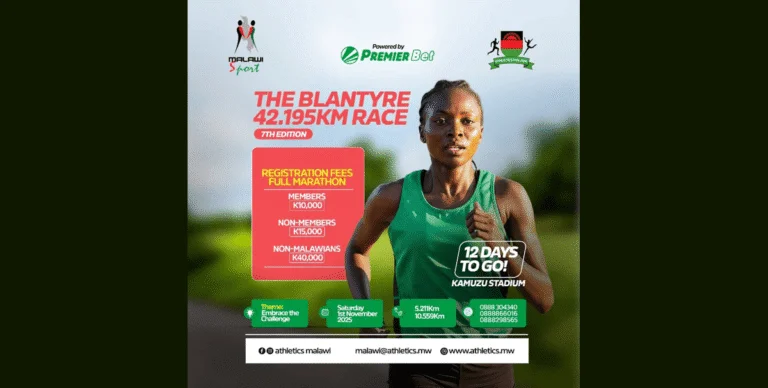 Blantyre 42.195KM Marathon 2025